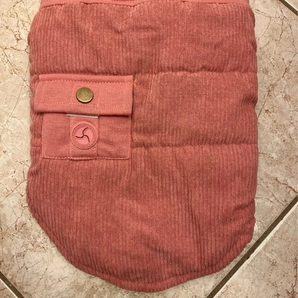 Pink Dog Vest / Coat with Bow - Picture 3 of 9